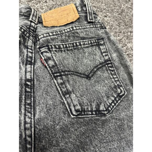 Vintage Levi's Jeans Women 7 (FITS 25x30) Denim 17501 Button Fly 501 High Rise - Picture 11 of 16
